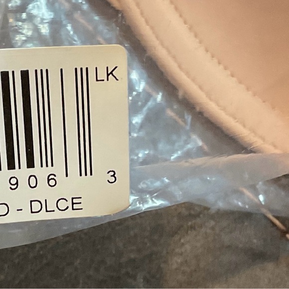 NWT PEARL BY VENUS  “T” BACK BRA WITH FRONT CLOSURE 36DDD IN NUDE - Picture 4 of 4